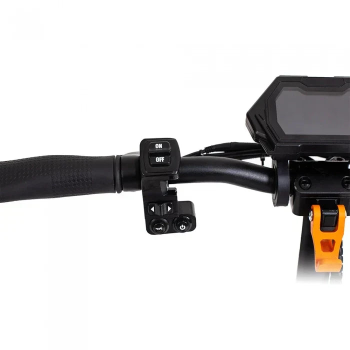 Hulajnoga elektryczna KuKirin G2 PRO Wersja Ulepszona 2024 - Silnik 600W 15.6Ah Opony 9 Cali 45km/h – Czarna Pomarańczowa