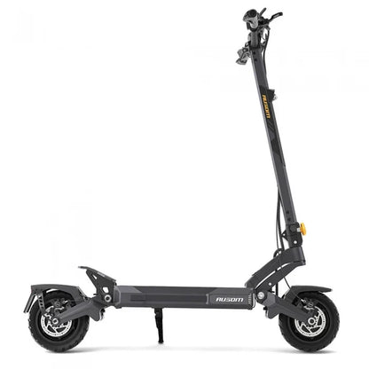 Składana hulajnoga elektryczna Ausom DT2 Pro, 2*1100W, 68km/h, bateria 52V 23,4Ah, wykorzystuje technologię podwozia lotniczego
